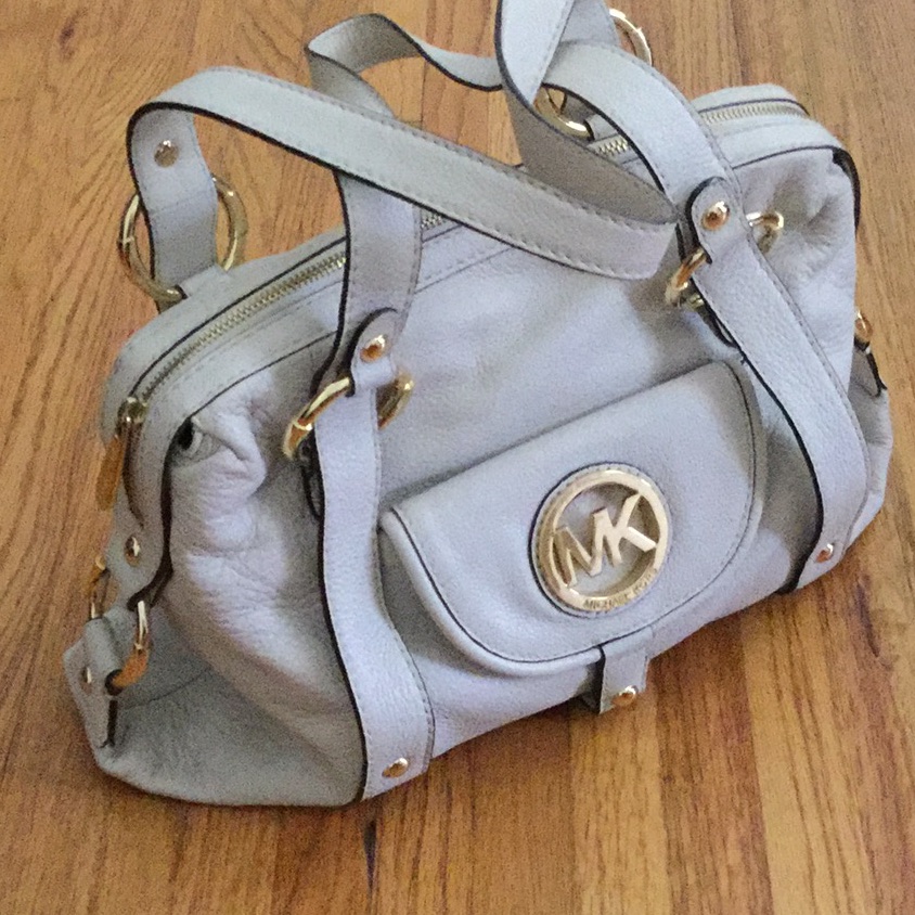 Michael Kors Mk Leather Purse Handbag